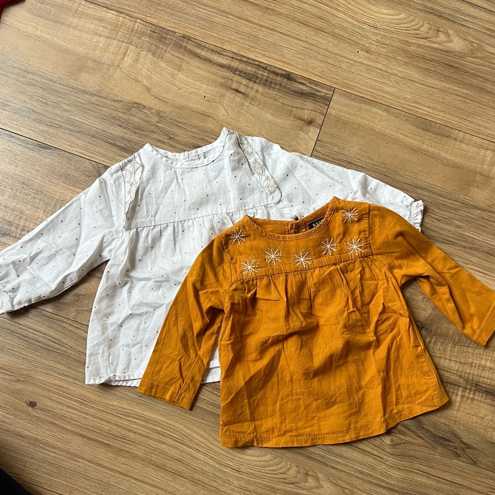 Bundle of 2 Blouses - 6 months